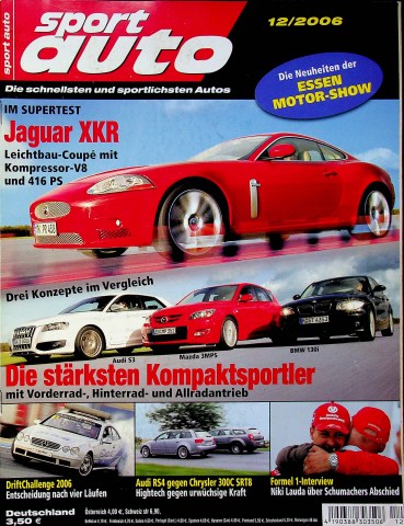 Deckblatt Sport Auto (12/2006)